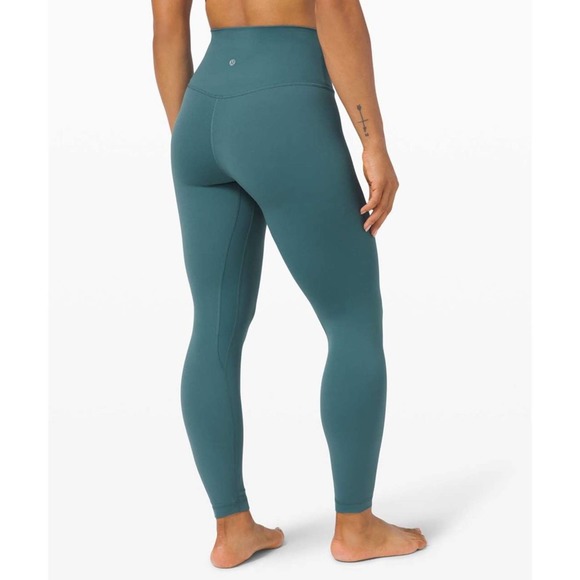 lululemon athletica Pants - Lululemon Align Pant II 25" Inseam Leggings in RARE Desert Teal Size 10 NWT